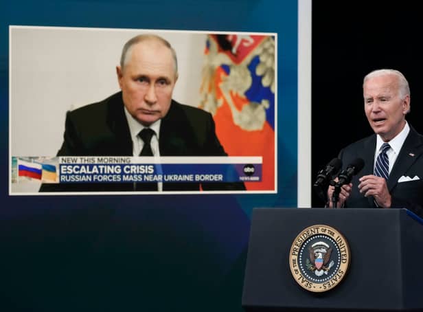 美国总统拜登对俄罗斯总统普京的逮捕令表示欢迎(图片来源:Getty)