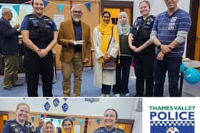 Police paid an educational visit to the Zainabiya Islamic Center mosque in Milton Keynes