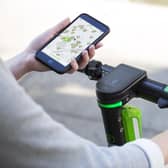 The e-scooter trial will end in May next year. Image submitted.