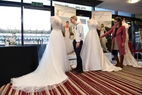 Bridal catwalks will be held each day at the centre:mk wedding show