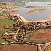 This was Willen Lake shortly after it was built in the 1970s
