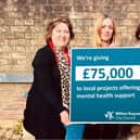 From left, Councillor Jane Carr with Emma Bates, Public Health Principal – Mental Health and Wellbeing (MKCC) and Marimba Carr, Deputy Director of Public Health for MK